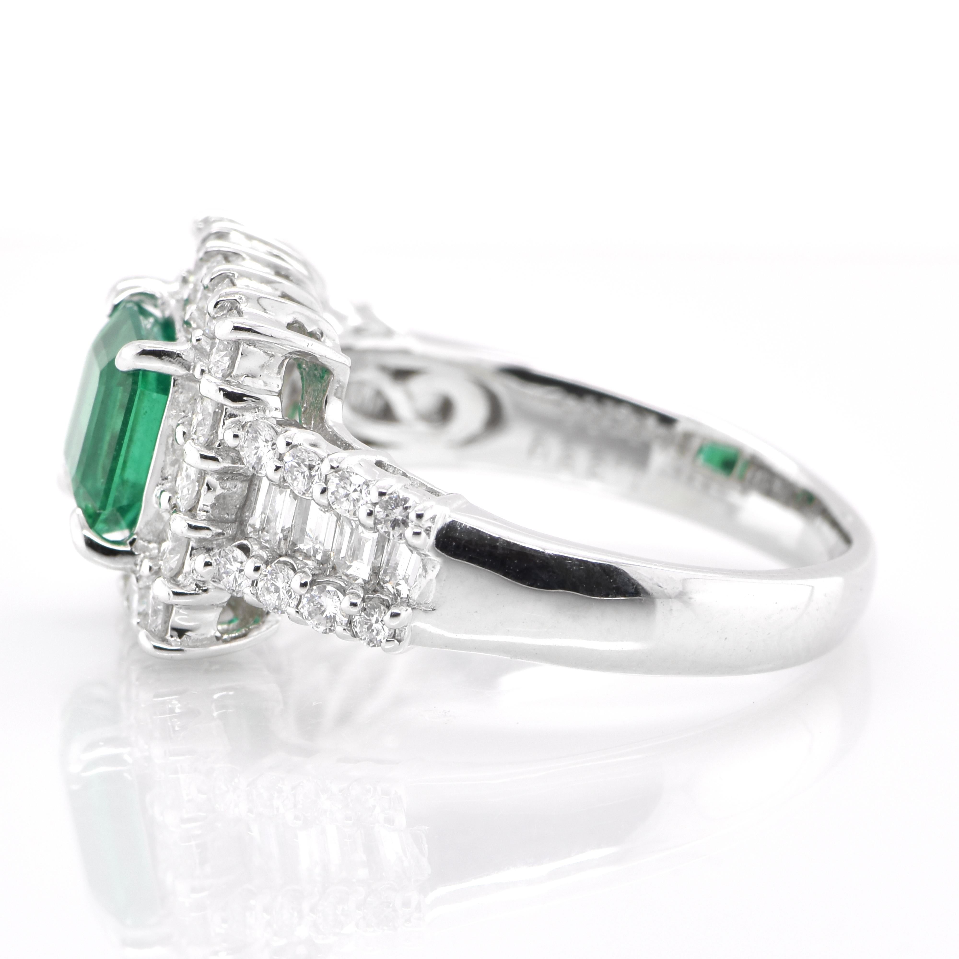 crushed emerald ring