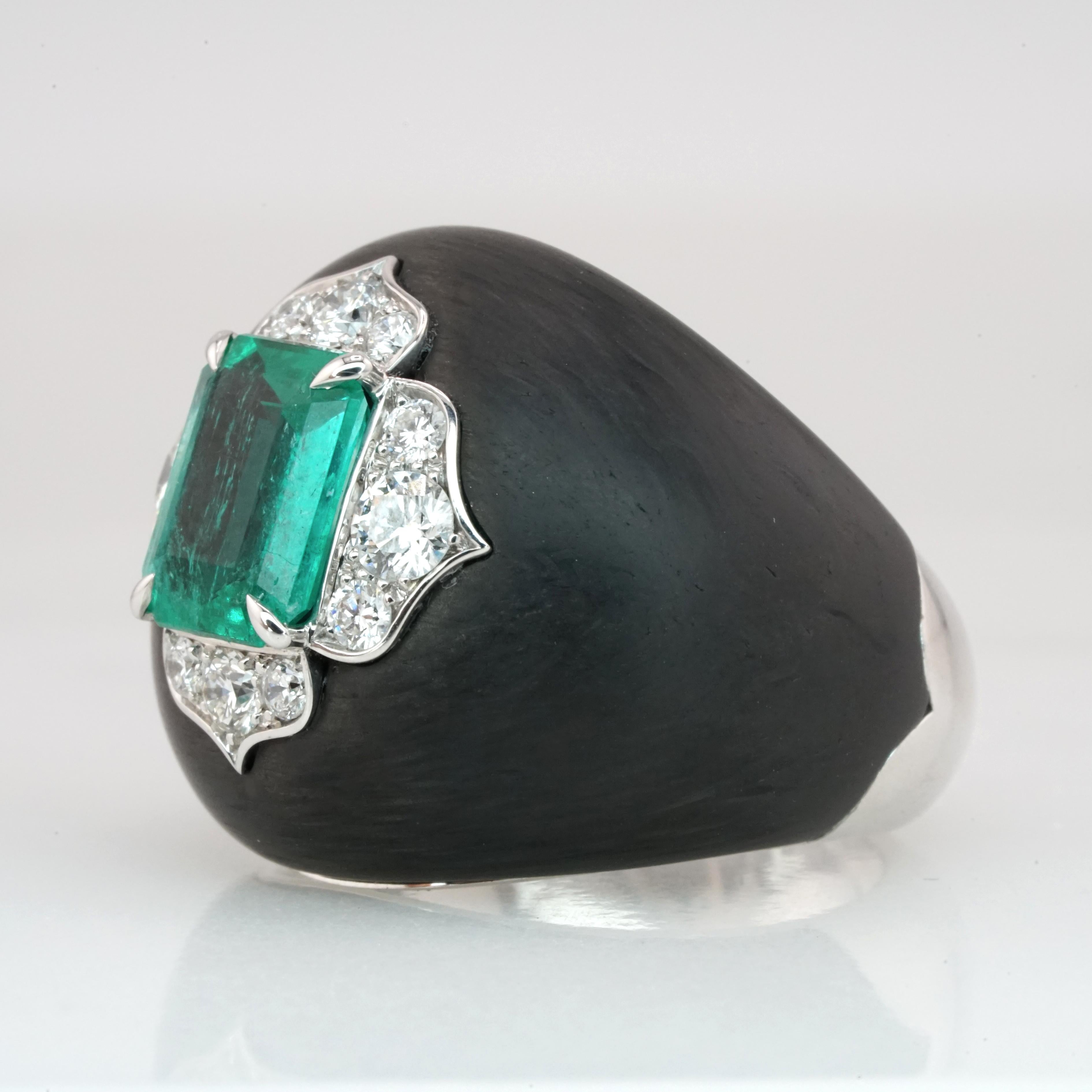 2 carat colombian emerald