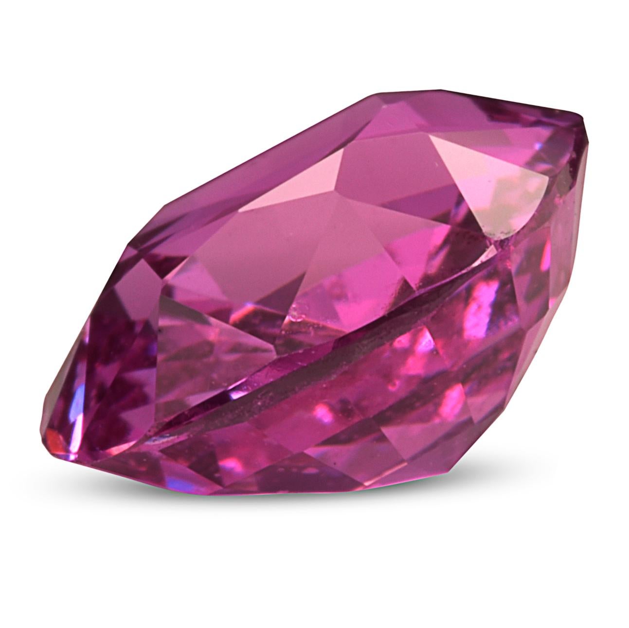 GRS Certified 2.02 Carats Unheated Pink Sapphire  In New Condition For Sale In Los Angeles, CA