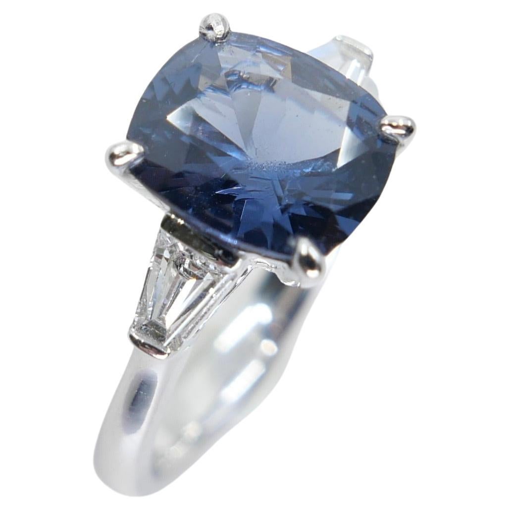 cobalt blue spinel ring