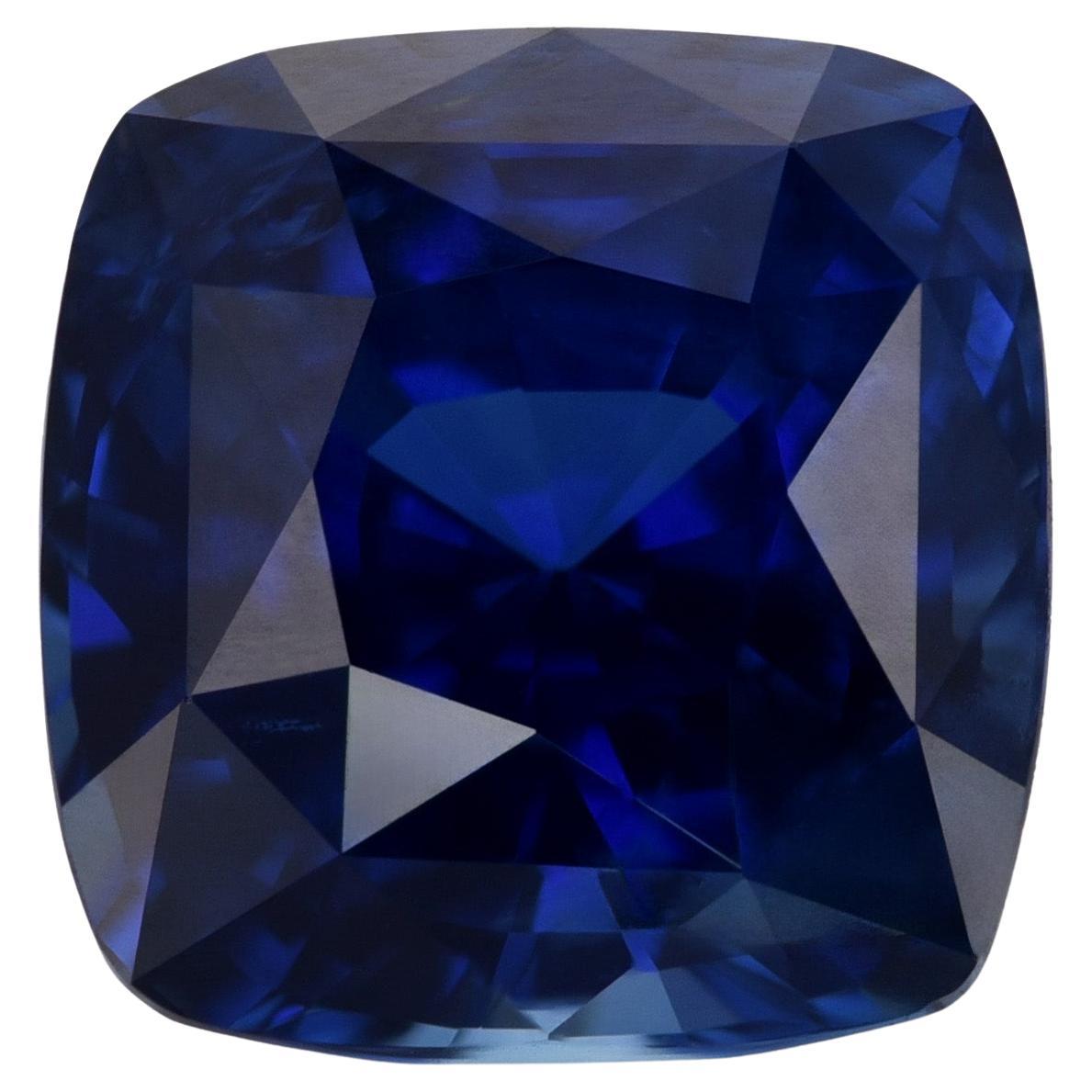Saphir bleu certifié GRS de 2,25 carats