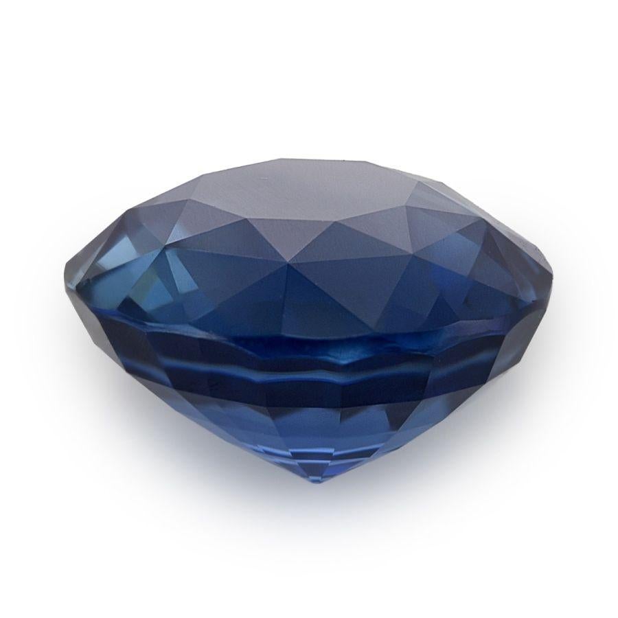 GRS Certified 2.25 Carats Unheated Blue Sapphire In New Condition For Sale In Los Angeles, CA