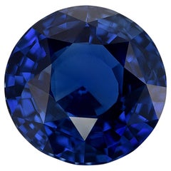 GRS Certified 2.25 Carats Unheated Blue Sapphire