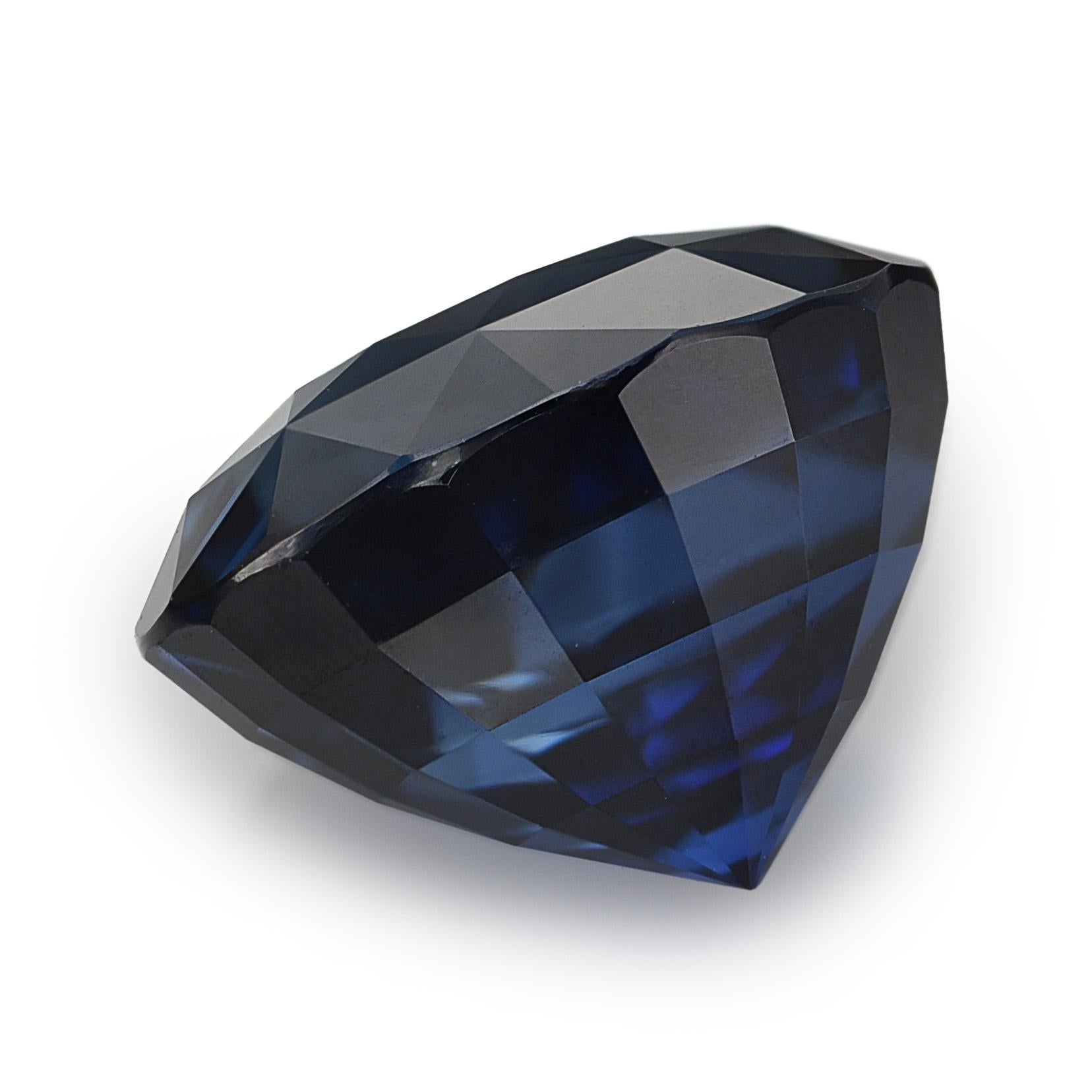 Saphir bleu certifié GRS de 2,73 carats Neuf - En vente à Los Angeles, CA