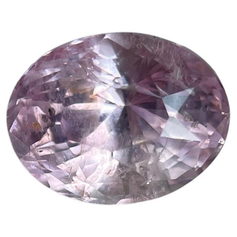 Saphir Rose Naturel Sri Lanka 0,60 Ct - Coupe Ronde Clarté VS - Neuf Sans Emballage