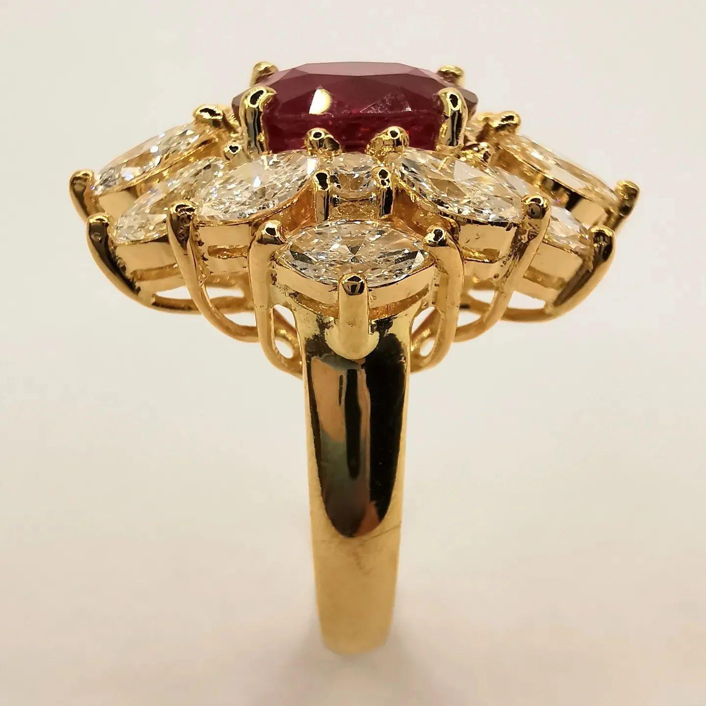 antique marquise diamond ring