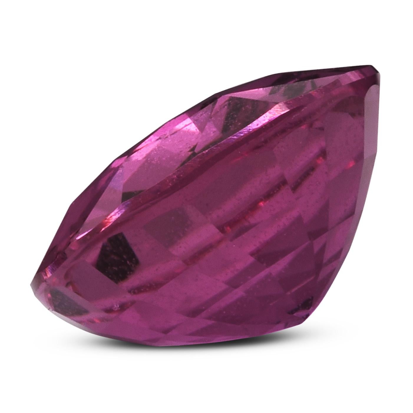 GRS Certified 3.75 Carats Unheated Pink Sapphire  In New Condition In Los Angeles, CA