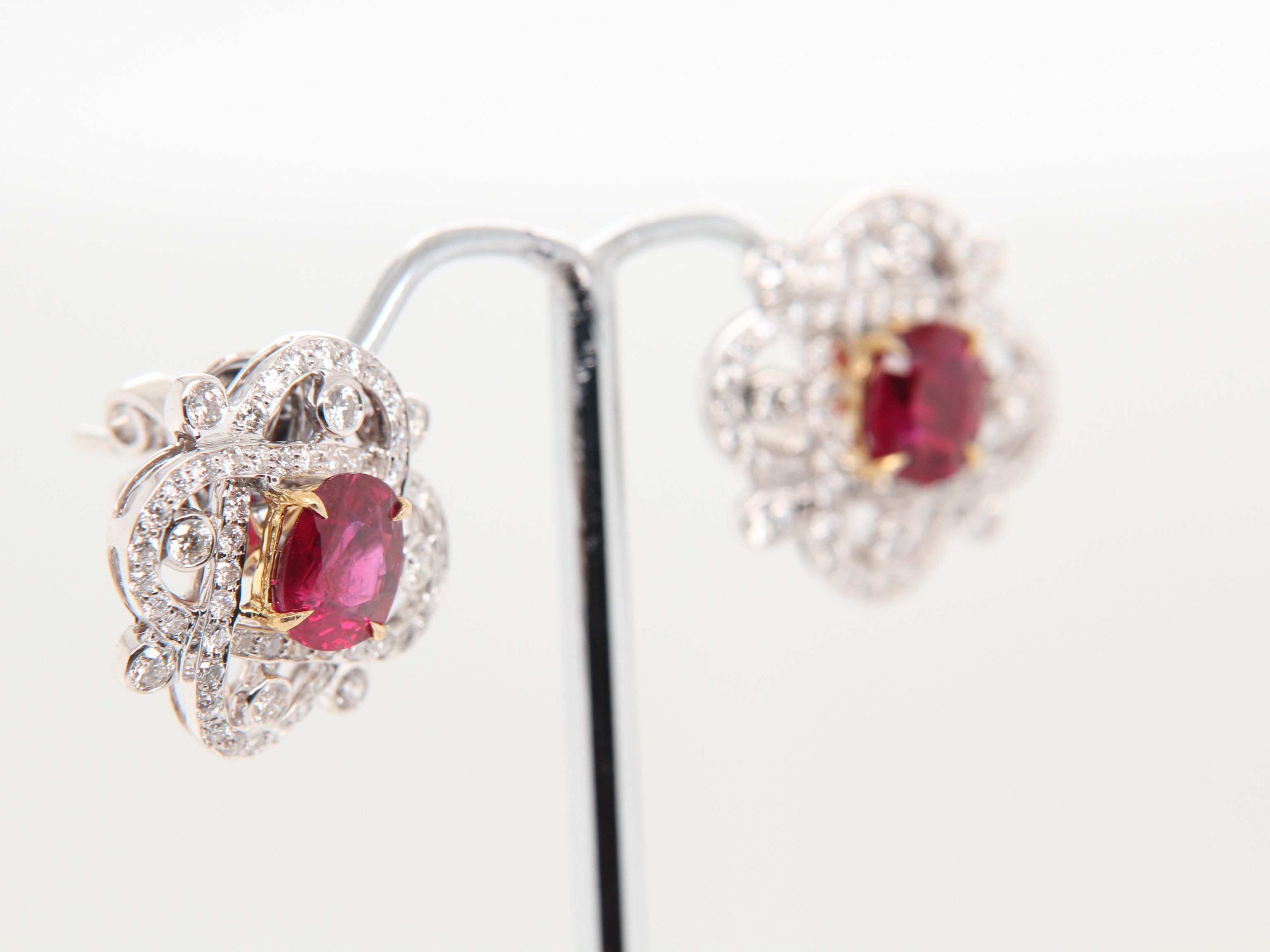 blood diamond earrings
