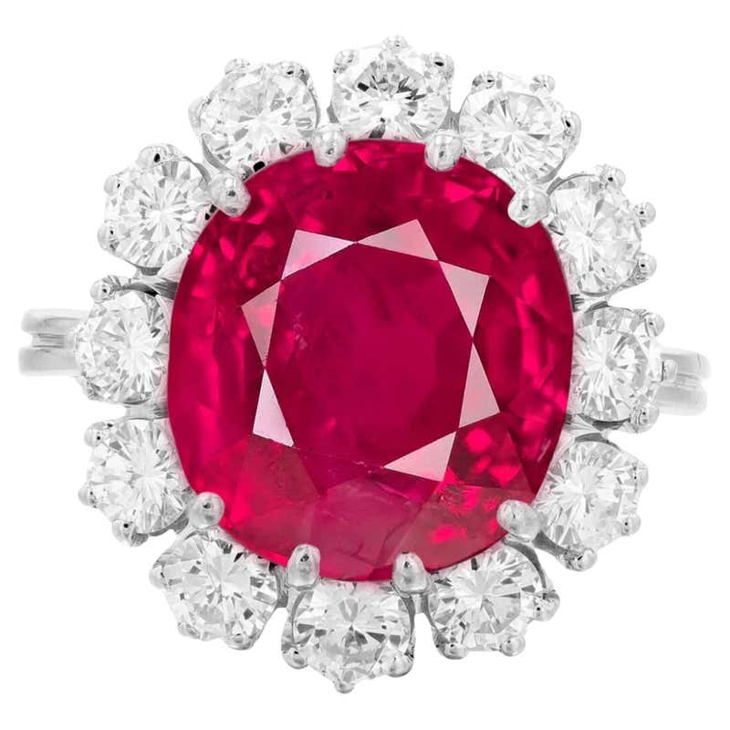 Unheated Ruby Gem 3.04 Carat GRS Certified Vivid Red No Heat Loose ...