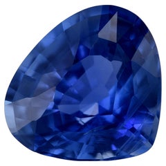 Saphir bleu certifié GRS de 4,78 carats