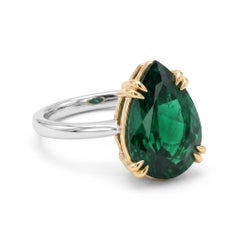 GRS Certified 5 Carat Emerald Ring Made-to-Order
