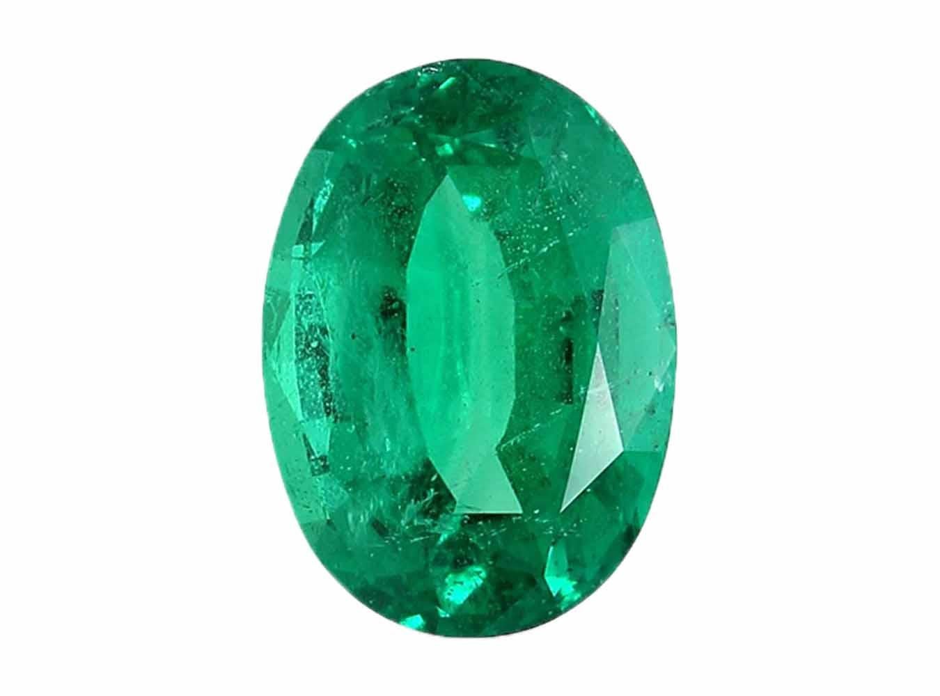 Oval Cut GRS Certified 5.57 Carat VIVID GREEN Oval Diamond Ring NO OIL For Sale