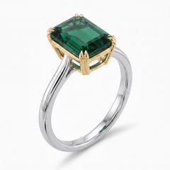 GRS Certified 6 Carat Emerald Ring Made-to-Order