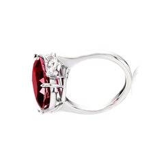 GRS Certified 4 Carat Ruby Ring