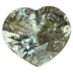 GRS certified 6.26Ct Unheated Yellow Sapphire-10.54 x 11.99 x 6.72 (mm)