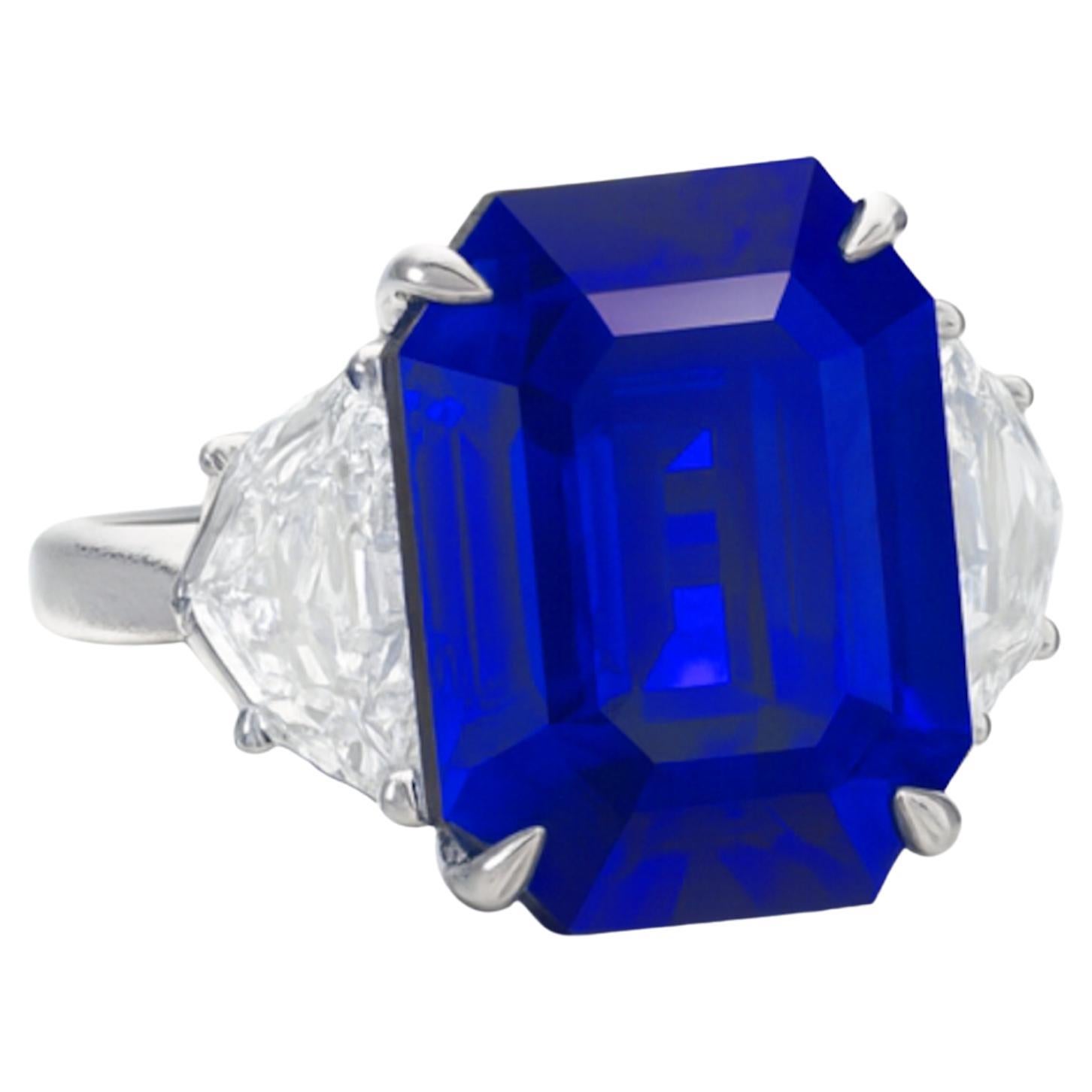 GRS zertifiziert 6,76 Karat Kornblumenblauer Saphir Platin Ring

Ein außergewöhnlicher, 6,76 Karat schwerer, GRS-zertifizierter, unerhitzter Saphir in der begehrten Farbe Kornblumenblau, der aus Madagaskar stammt. Dieser faszinierende
