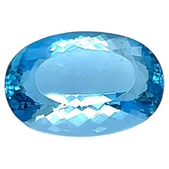 GRS Certified 6.89 Carat Santa Maria Aquamarine Loose Gem