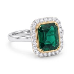 GRS Certified 7 Carat Emerald Made-to-Order Ring