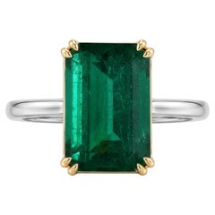 GRS Certified 7 Carat Emerald Made-to-Order Ring
