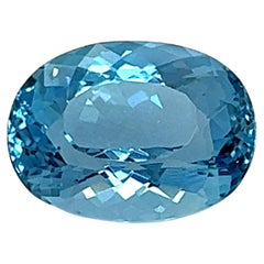 GRS Certified 7.12 Carat Santa Maria Aquamarine Loose Gem