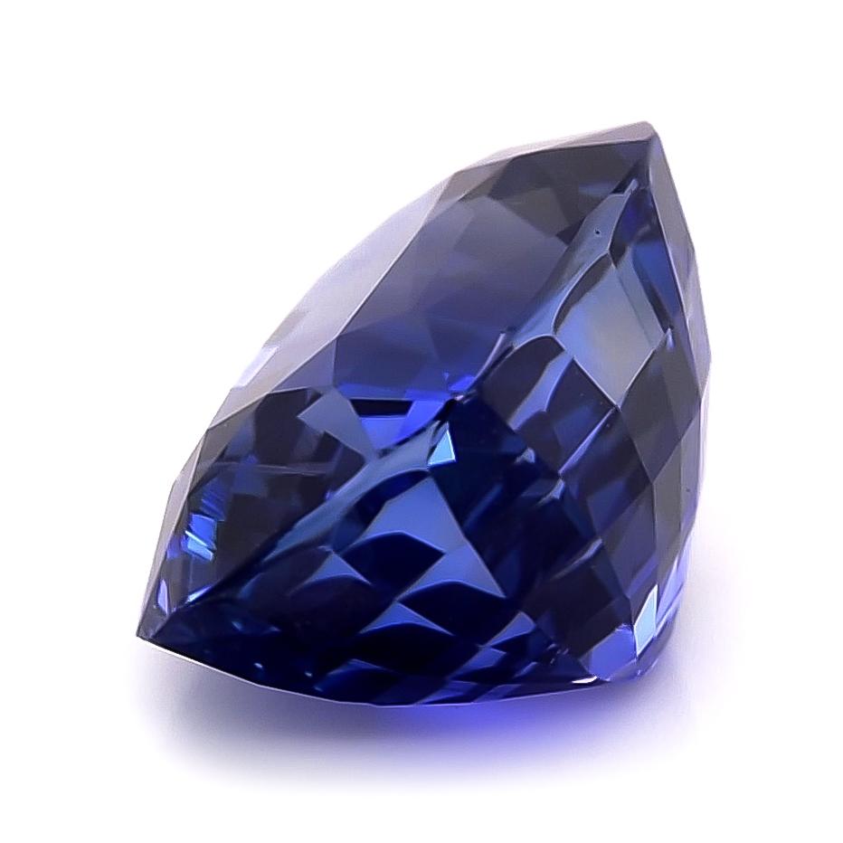 Natürlicher unerhitzter blauer Saphir Edelstein 7,58 Karat mit GRS Bericht / JupiterGem im Zustand „Neu“ in Los Angeles, CA
