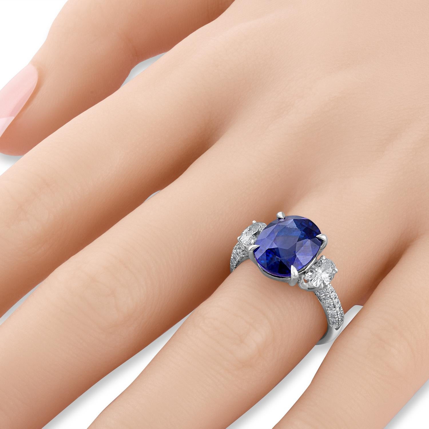 deep royal blue sapphire