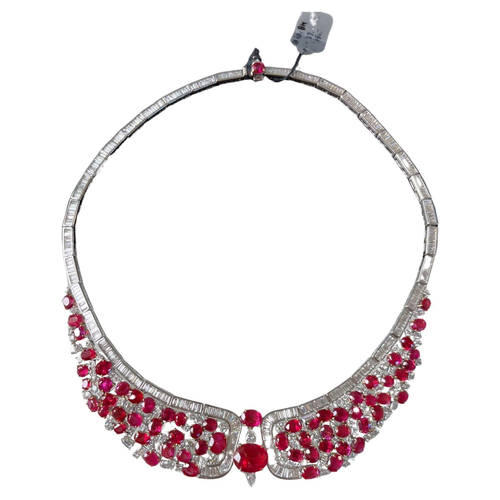 burmese ruby necklace