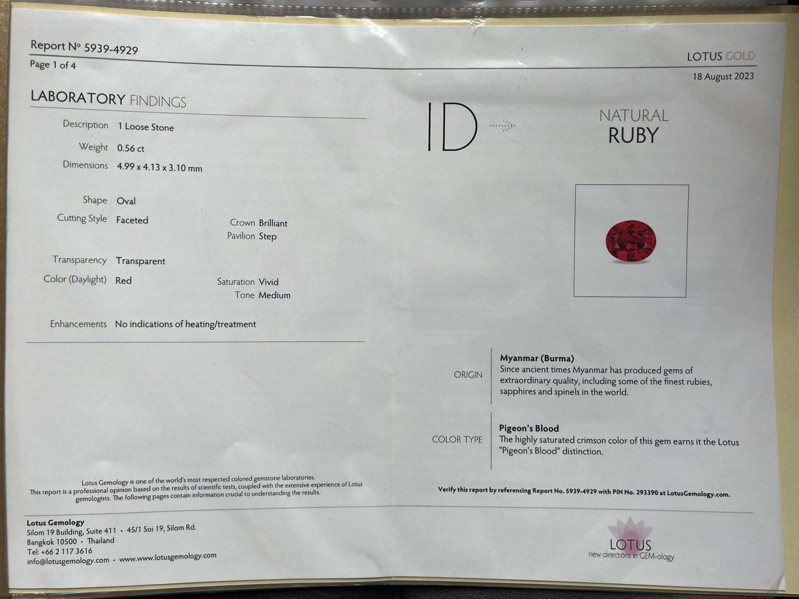 GRS Certified Important 55 Carat Burmese Rubies Diamond Necklace For Sale 1