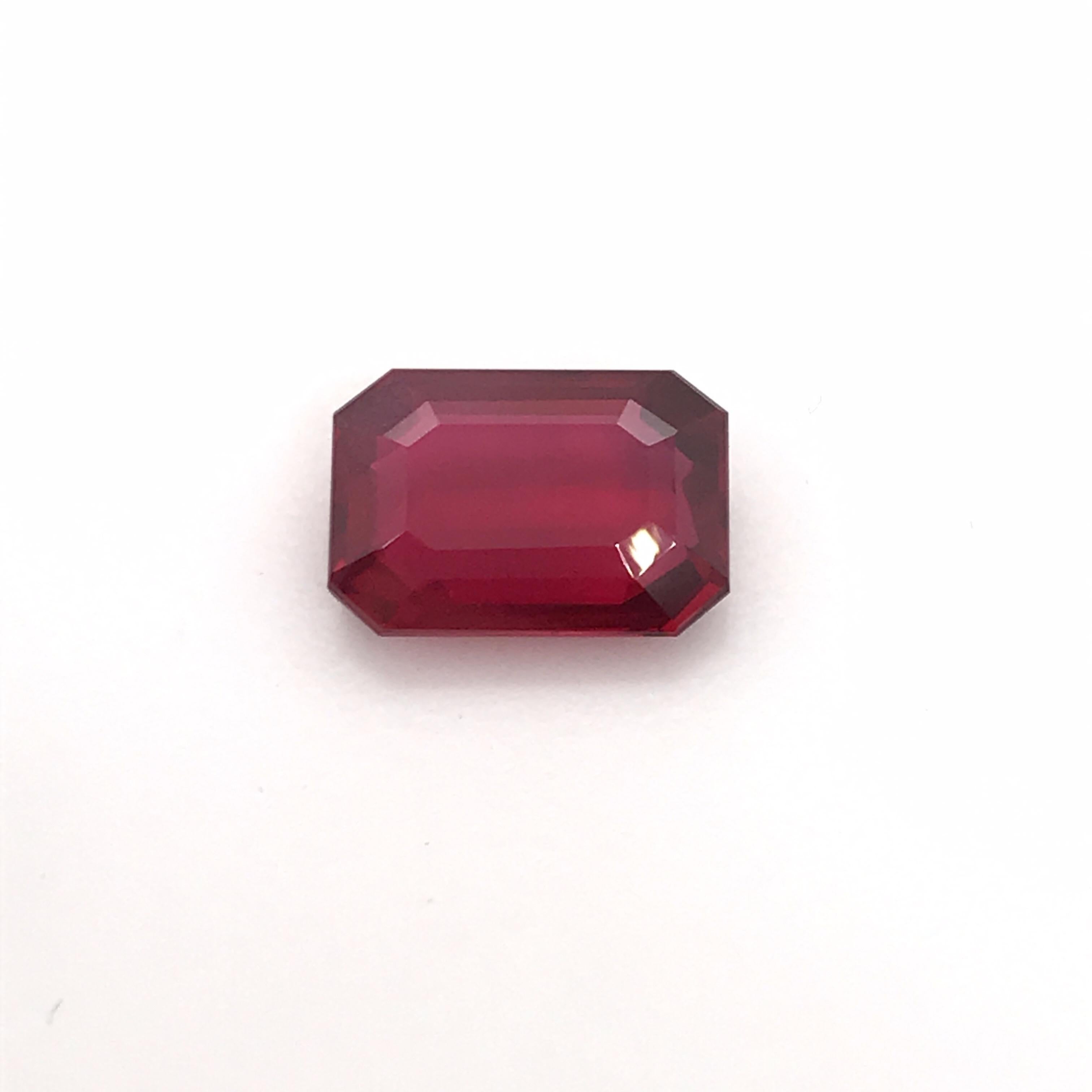 vivid red ruby