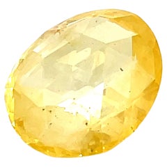 GRS Certified No Heat Briolette Pear Yellow Sapphire Cts 31.44
