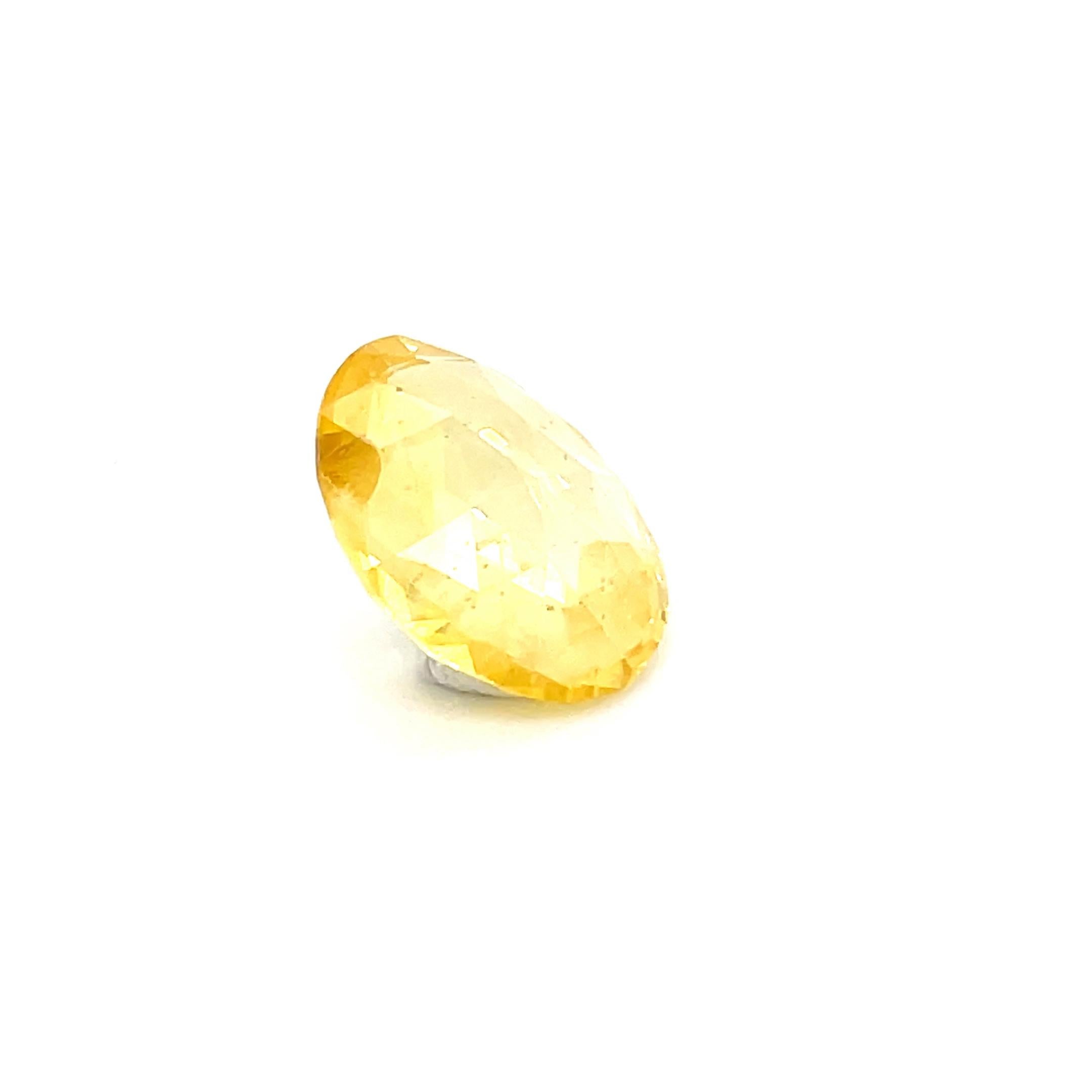 Contemporary GRS Certified No Heat Briolette Pear Yellow Sapphire Cts 31.44 For Sale