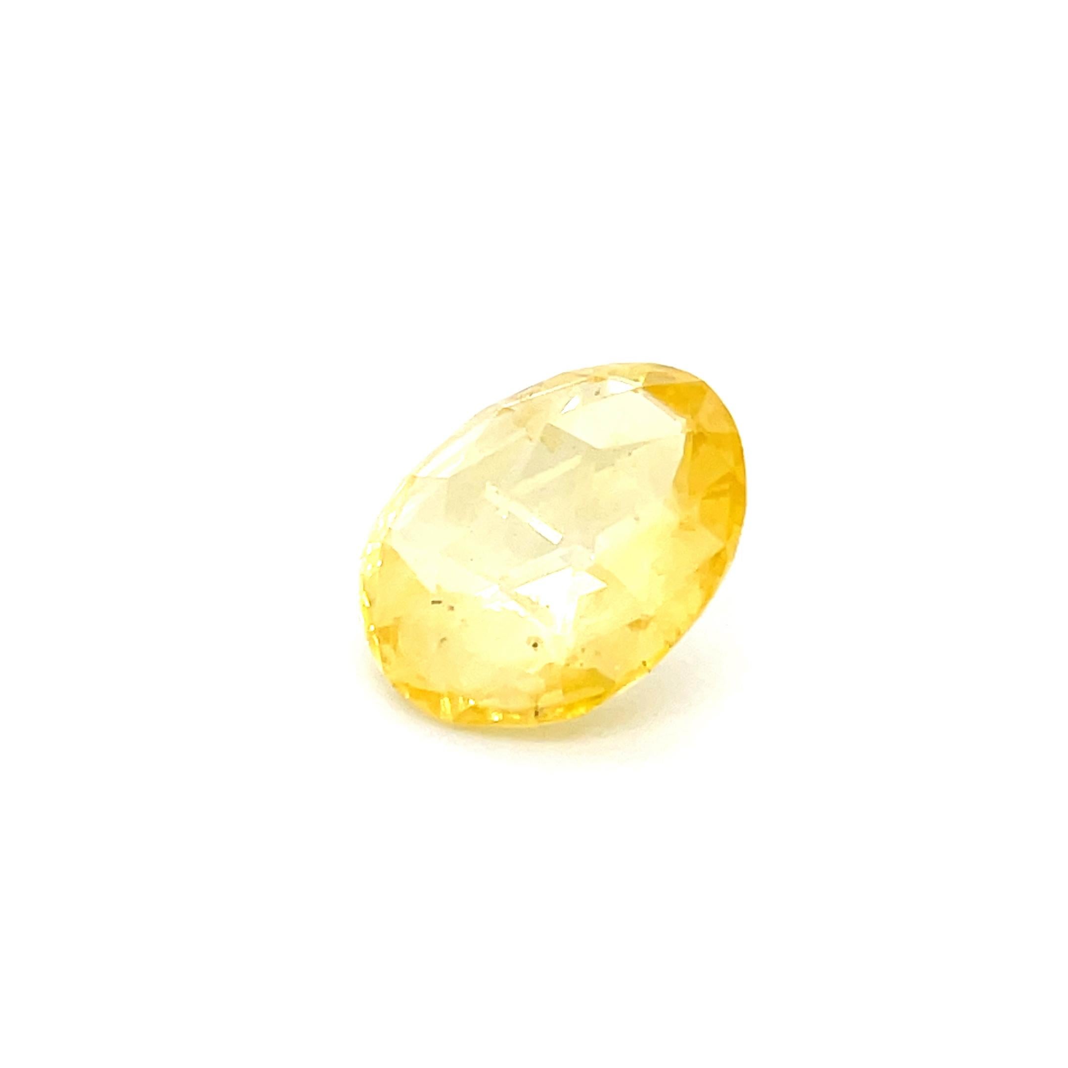 GRS Certified No Heat Briolette Pear Yellow Sapphire Cts 31.44 In New Condition For Sale In Hong Kong, HK