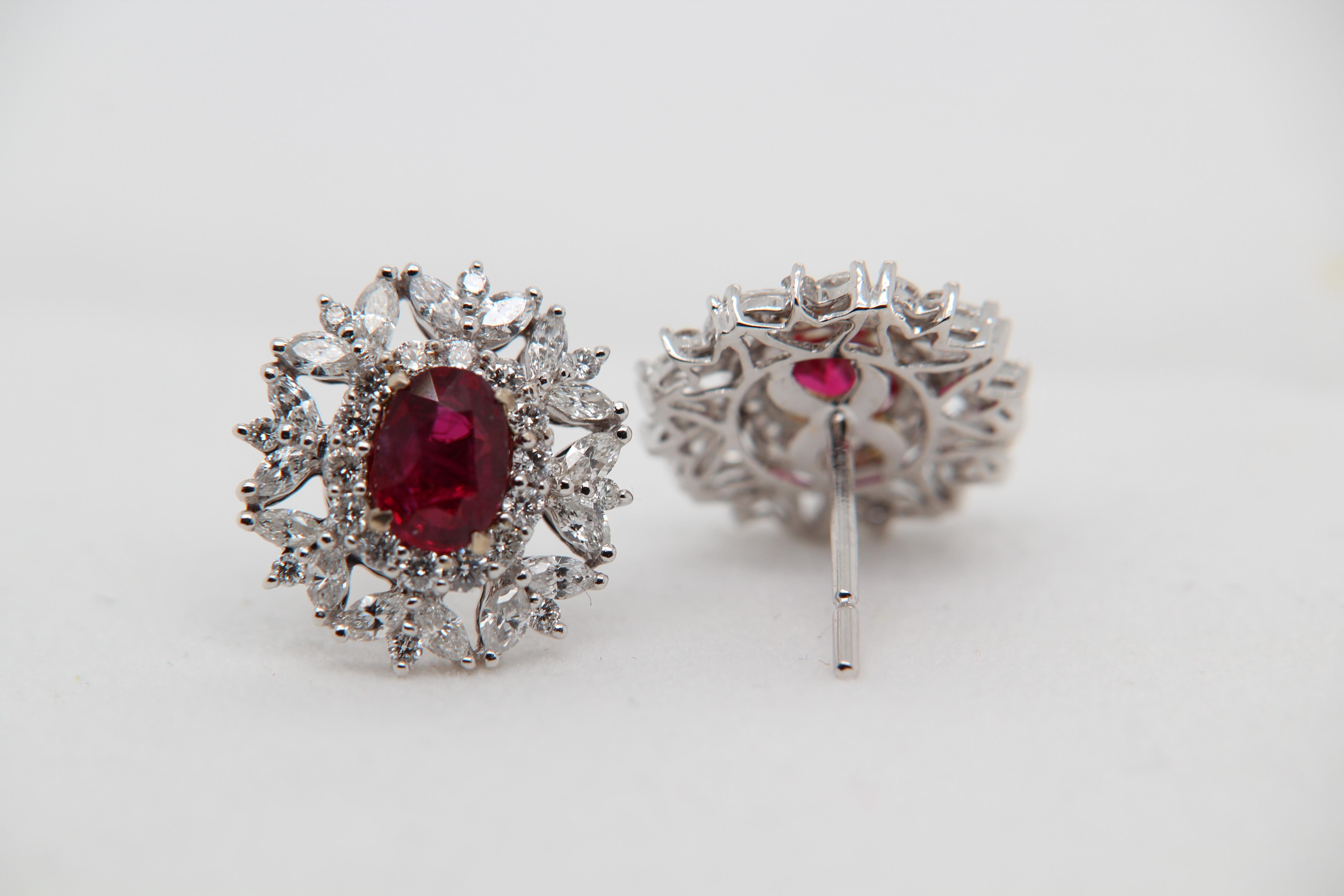 pigeon earrings