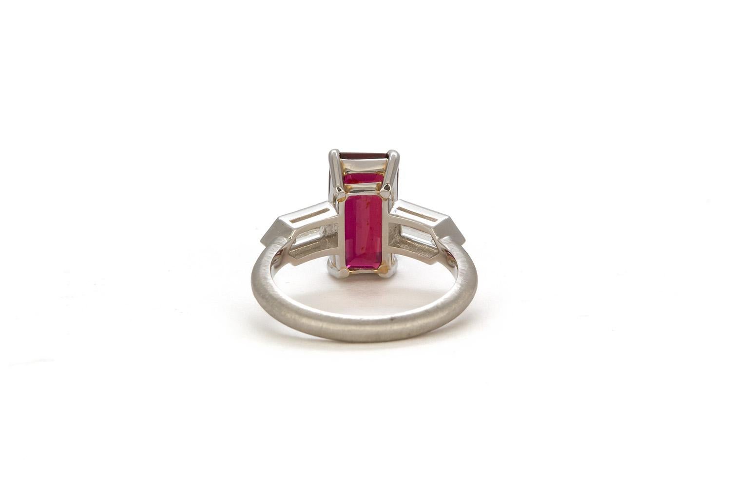 pigeon's blood ruby ring