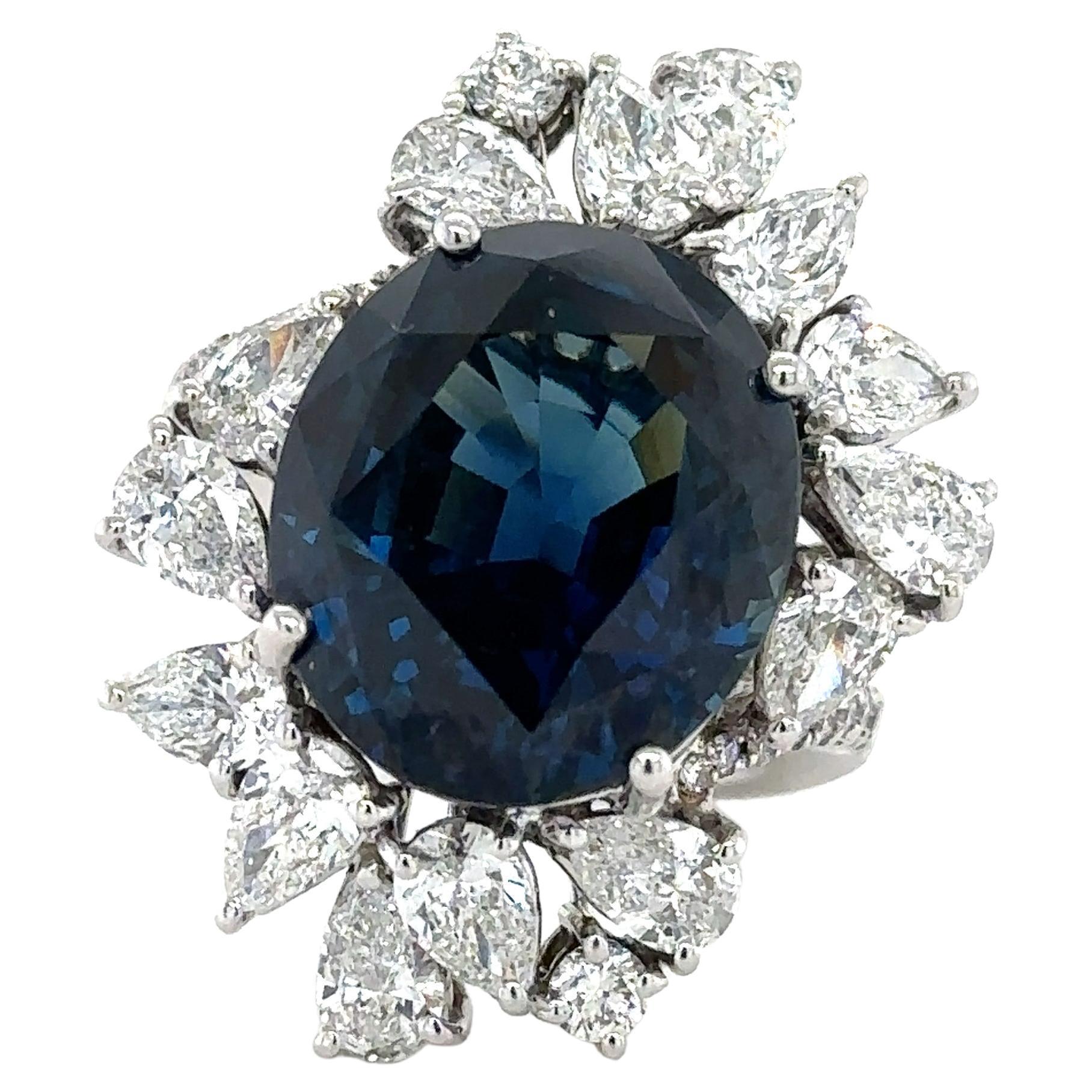 GRS Certified Sapphire Ring