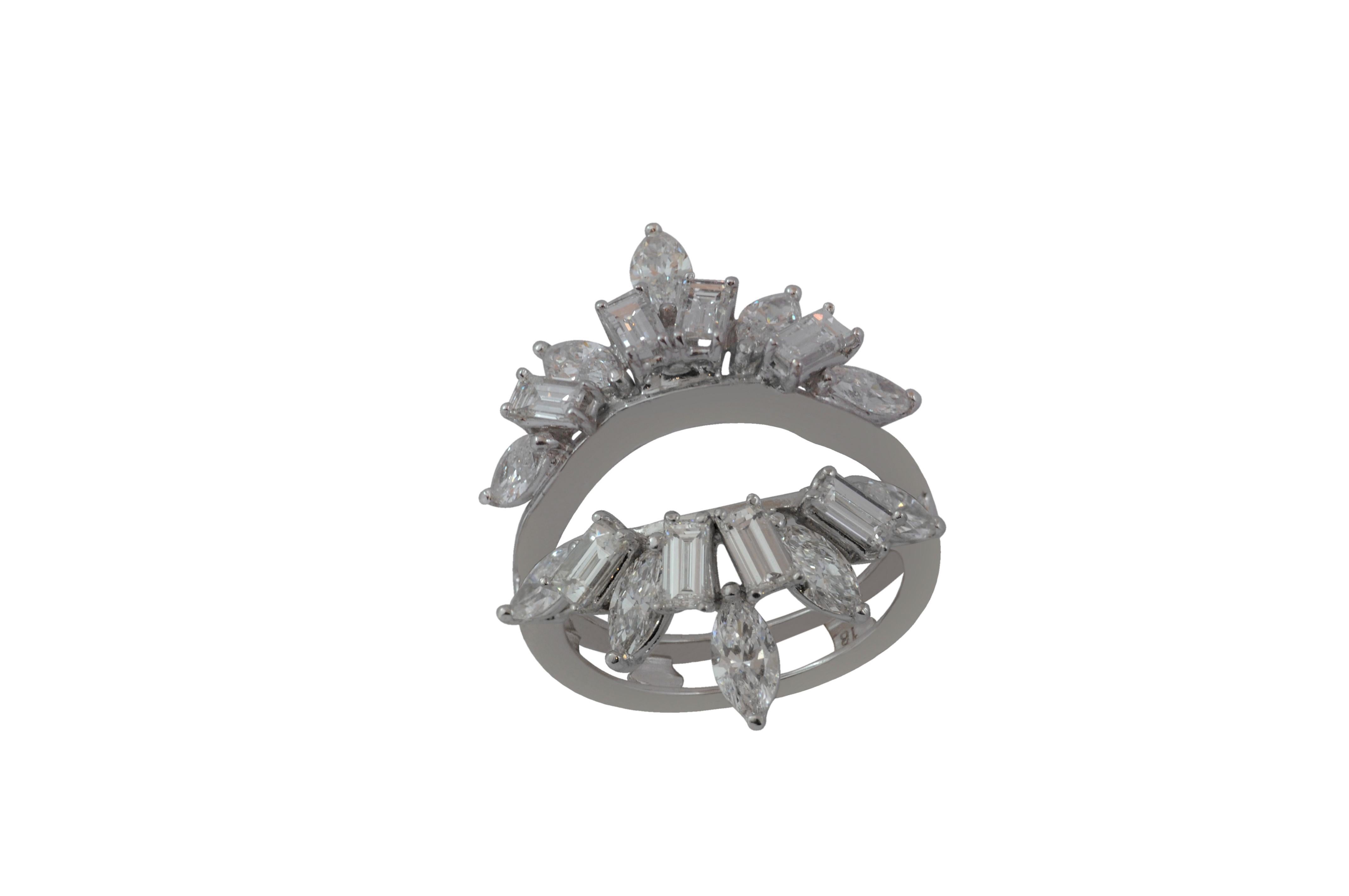 Anello con rubino non riscaldato e diamante certificato GRS in oro rosa/bianco 18 carati in vendita 5