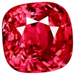 GRS Platinum Awarded 6.08Cts Neon Pinkish Red "Vibrant" Tanzanian Mahenge Spinel