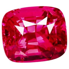 GRS Platinum Awarded 8.19Cts Neon Pinkish Red "Vibrant" Tanzanian Mahenge Spinel