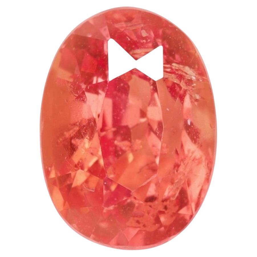 GRS Type Sunset Color Natural Padparadscha Sapphire 2.03 Carat
