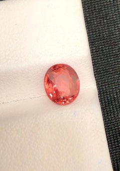 GRS Type Sunset Color Natural Untreated Padparadscha Sapphire 2.02 Carat