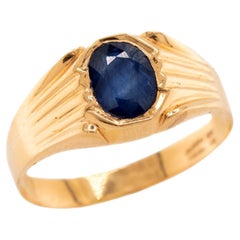 Anello con zaffiro indiano 22k GRT JEWELS Estate