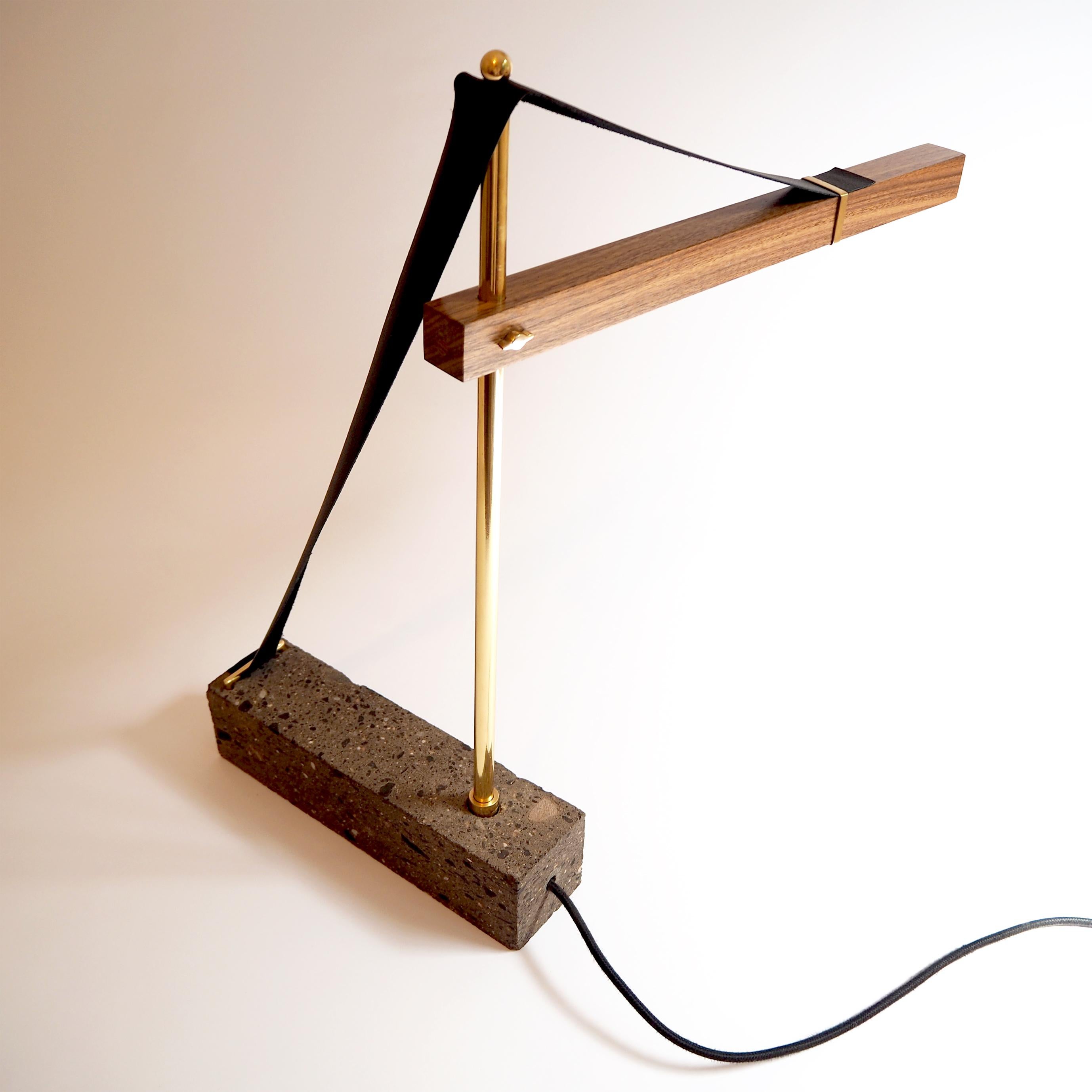 Grua Lamp by Nomade Atelier In New Condition For Sale In Geneve, CH