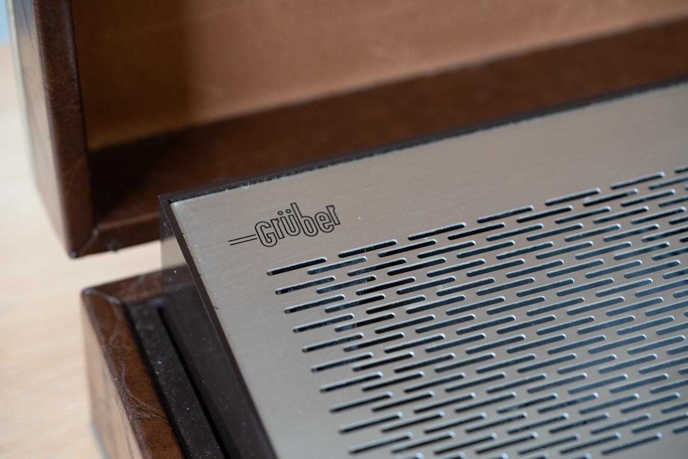 Gruber Diplomat, Stereo-Plattenspieler-Koffer, Modell President, 1972 4