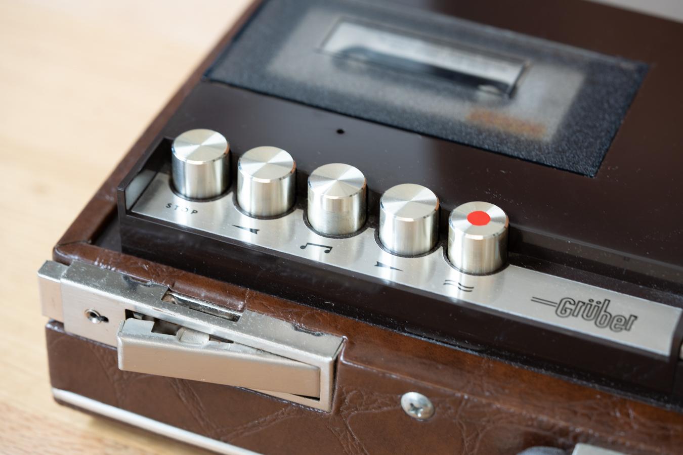 Gruber Diplomat, Stereo-Plattenspieler-Koffer, Modell President, 1972 2