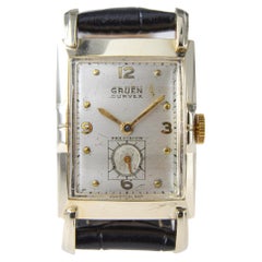 Gruen 10k Gold Filled Art Deco Watch