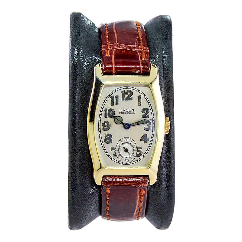 gruen art deco watch