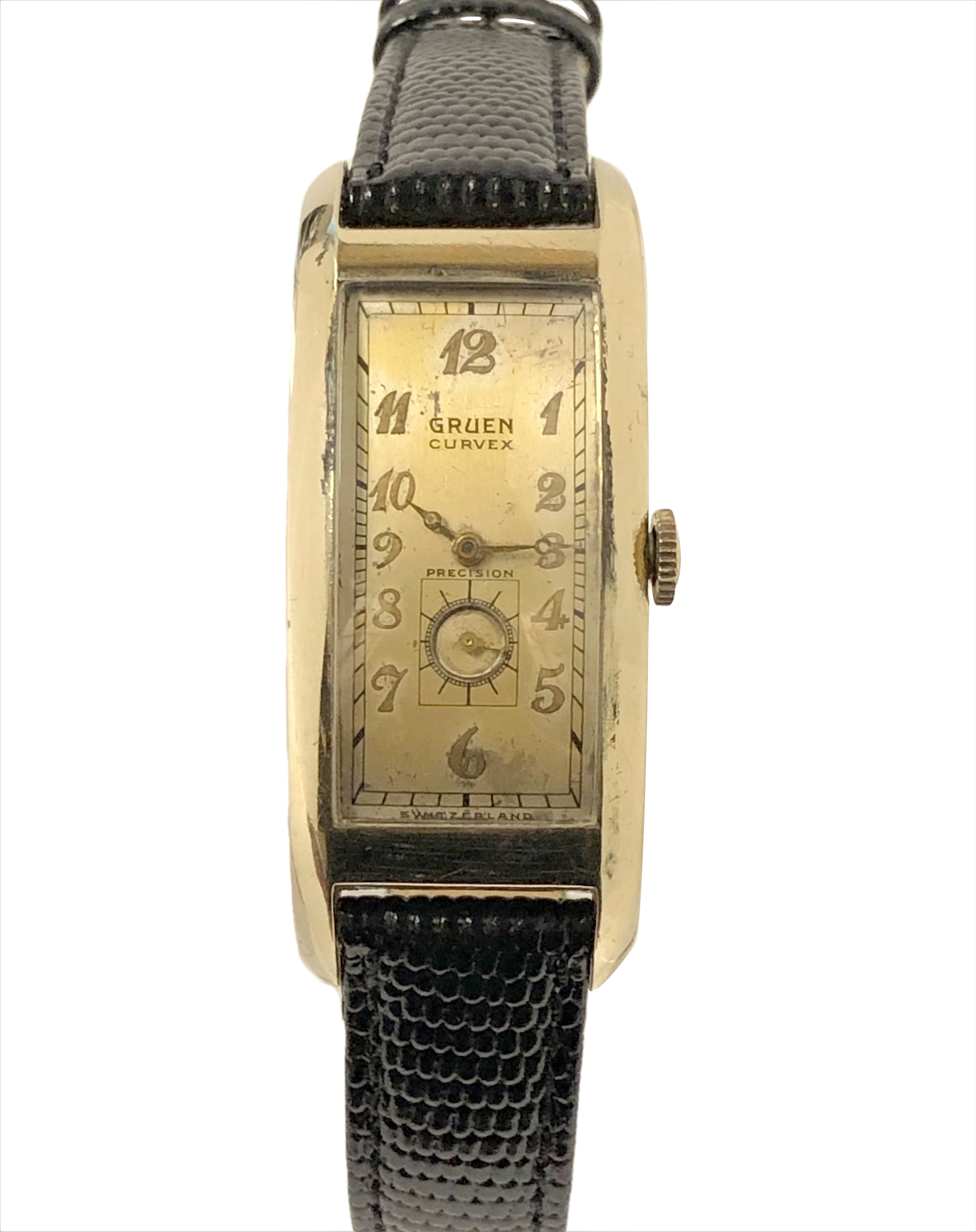 gruen curvex watch vintage