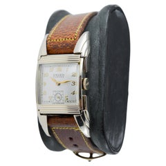 Gruen Gold Filled Rare Ristside Art Deco Watch 1950 with Original Strap