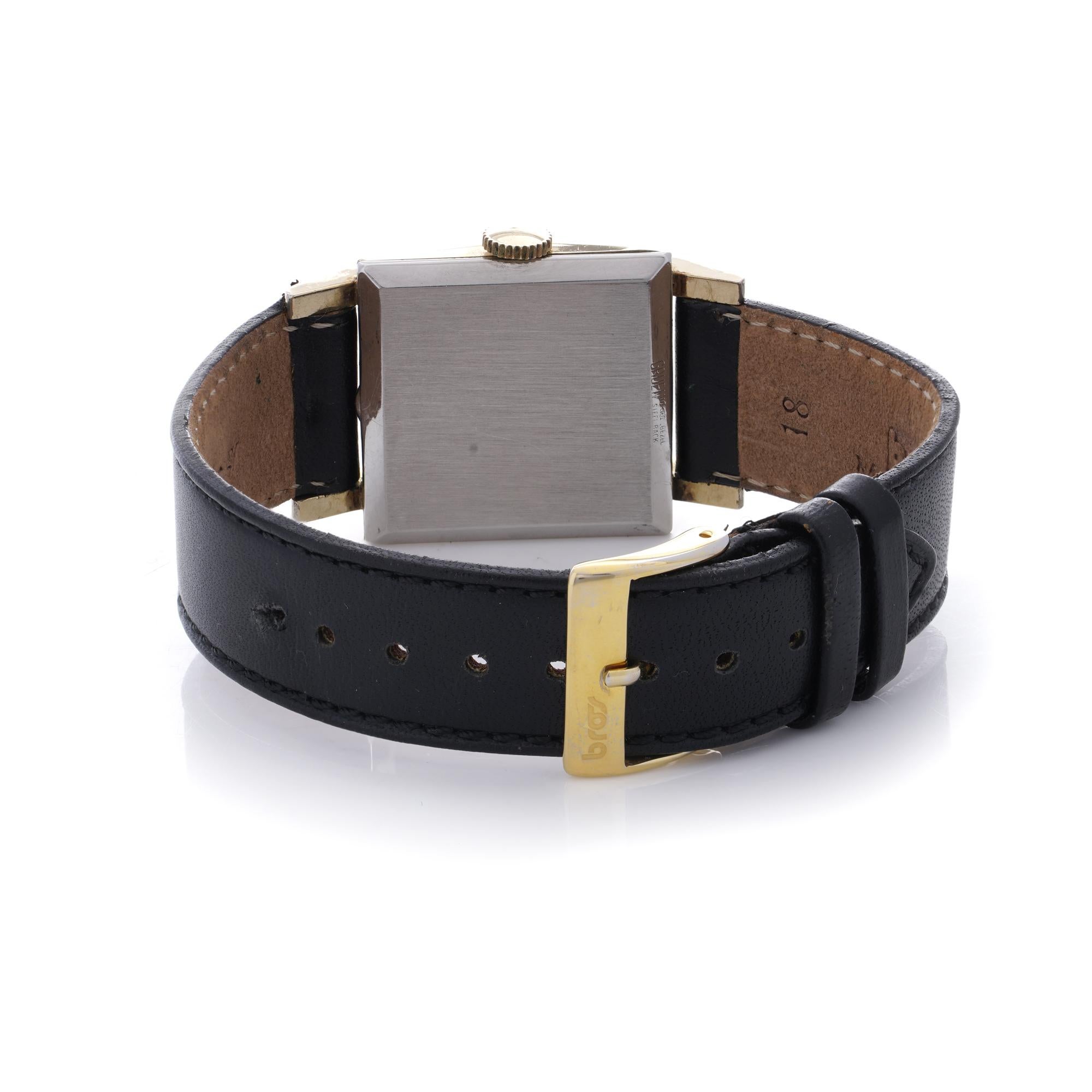 Gruen Precision 9kt Gold Manual Wristwatch. For Sale 2
