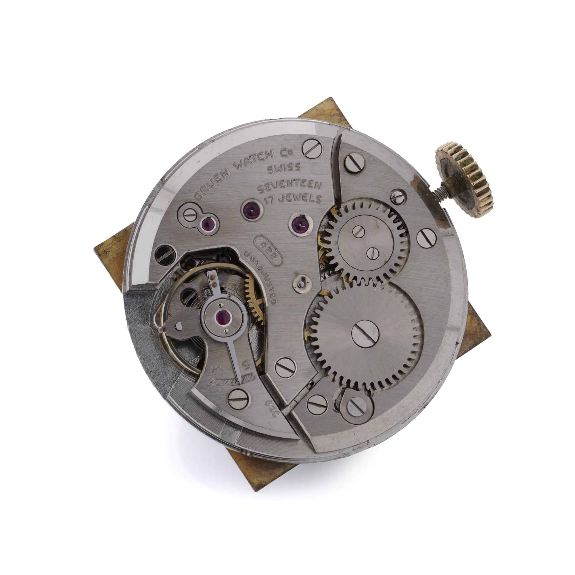 Gruen Precision 9kt Gold Manual Wristwatch. For Sale 3